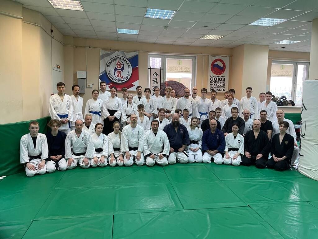 Плановый аттестационный семинар по Aikido и Aikijujutsu Yoseikan в Санкт-Петербурге. 